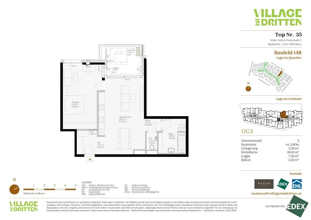 2-Zimmer-Wohnung kaufen in Wien – 68,82 m², € 449.000 – Bild 9 von 9