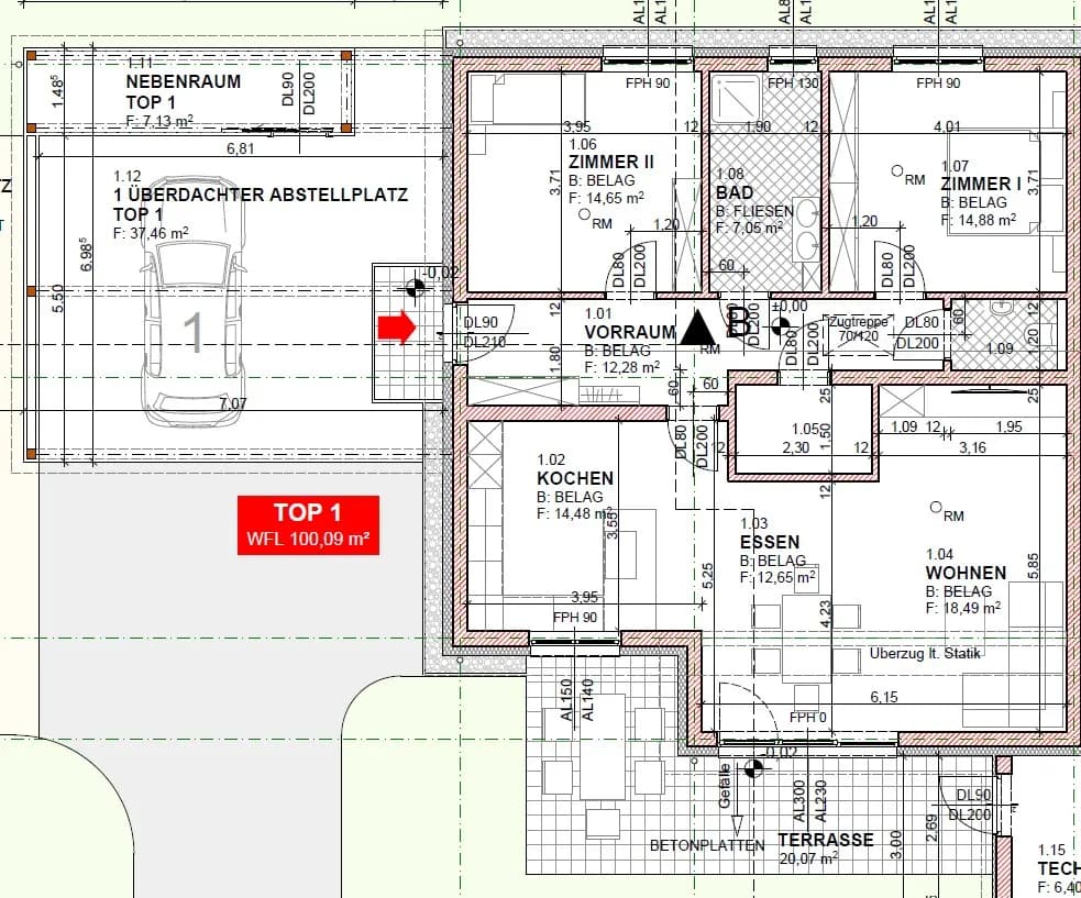 3-Zimmer-Haus kaufen in Südoststeiermark – 100,09 m², € 329.000 – Bild 9 von 20