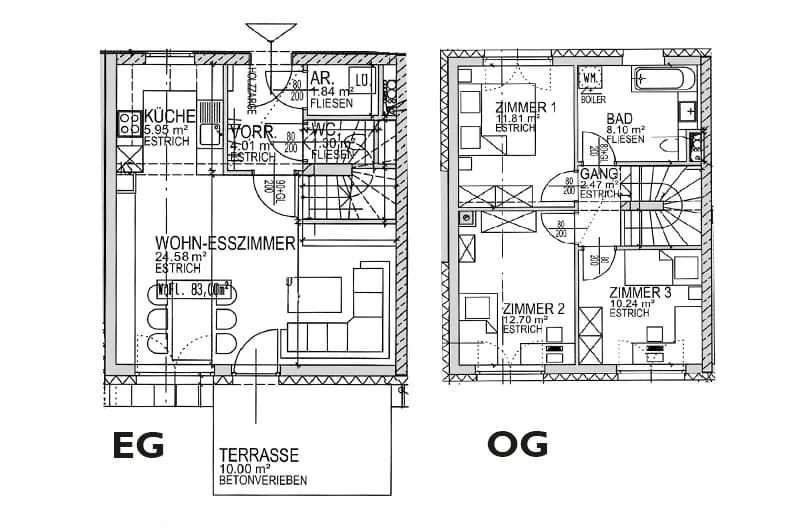 Wohnung mieten in Zwettl – 83 m², € 791 – Bild 3 von 3
