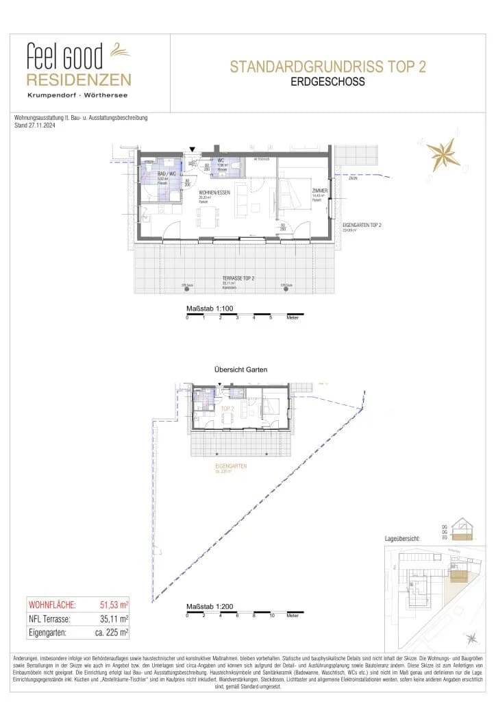 Wohnung mieten in Klagenfurt Land – 51,53 m², € 1.650 – Bild 18 von 20