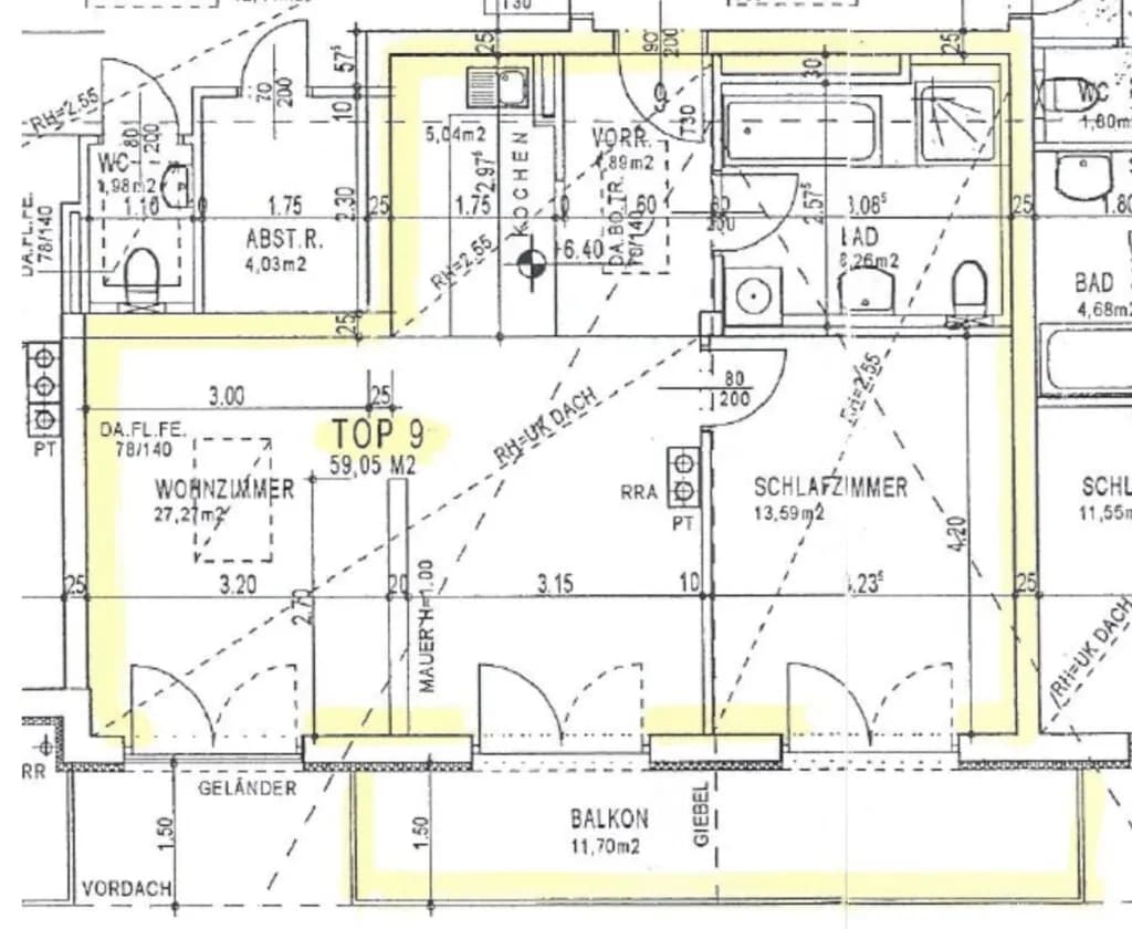 2-Zimmer-Wohnung mieten in Hallein – 59,05 m², € 1.050 – Bild 8 von 8