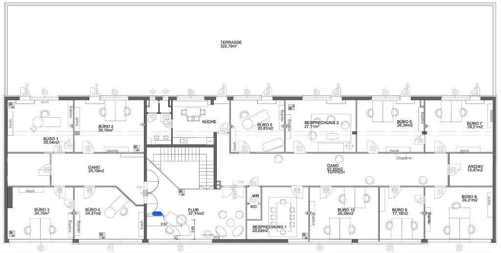 1-Zimmer-Gewerbeimmobilie mieten in Wien – 26 m², € 834 – Bild 4 von 13