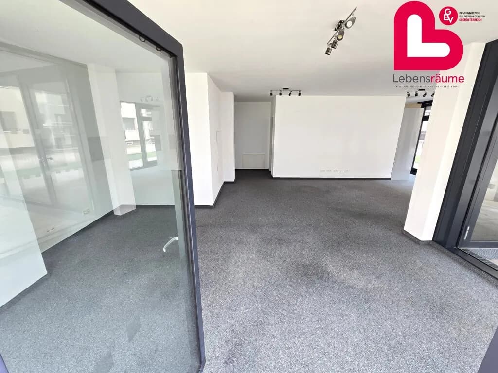 1-Zimmer-Gewerbeimmobilie mieten in Linz – 51 m², € 703