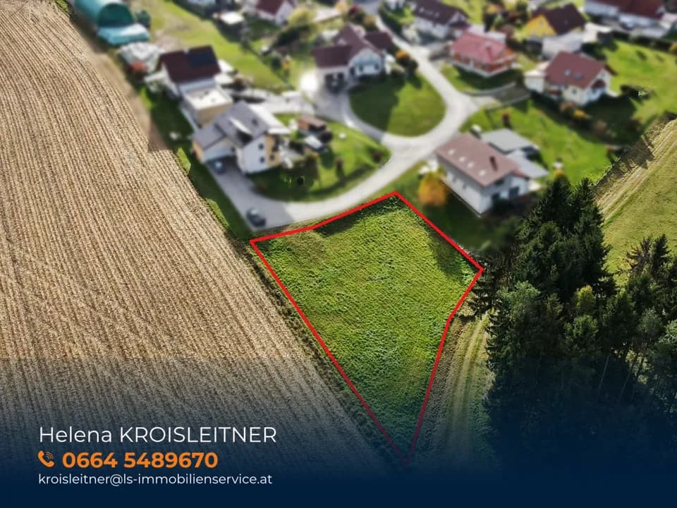 Grundstück kaufen in Hartberg-Fürstenfeld – 1 128 m², € 59.994 – Bild 1 von 9