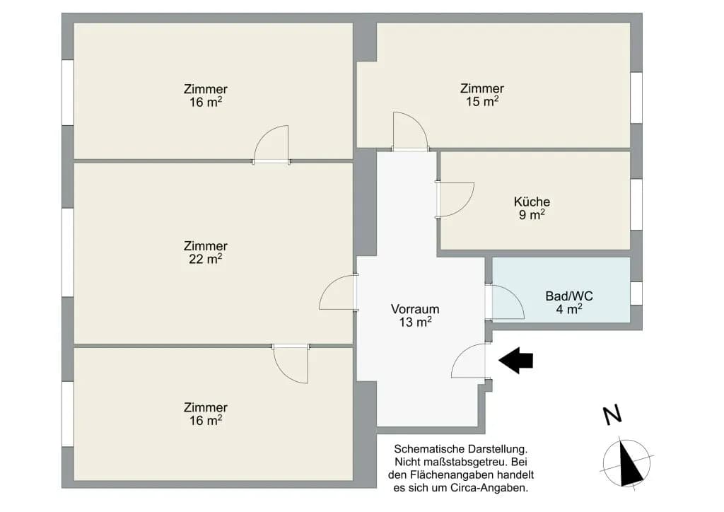 4-Zimmer-Wohnung kaufen in Wien – 97 m², € 385.000 – Bild 11 von 11