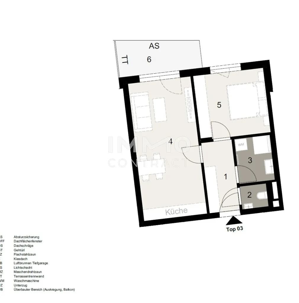 2-Zimmer-Wohnung kaufen in Wien – 47,46 m², € 279.000 – Bild 9 von 9