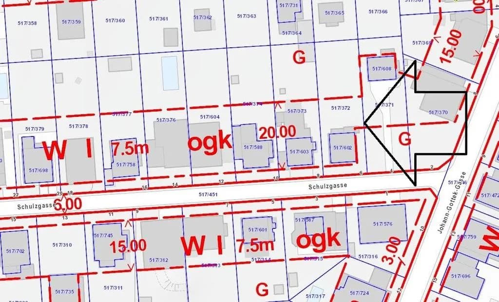 Grundstück kaufen in Wien – 520 m², € 545.000 – Bild 2 von 6