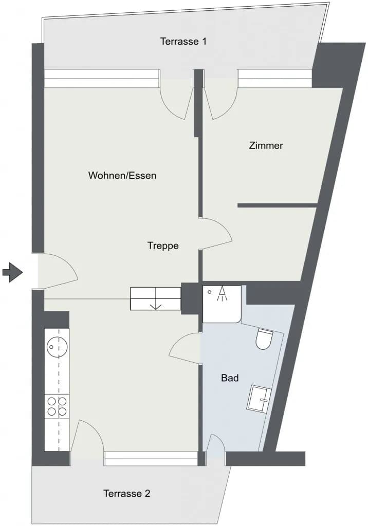 2-Zimmer-Wohnung mieten in Wien – 51,05 m², € 999 – Bild 10 von 10