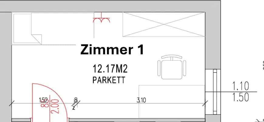 3-Zimmer-Wohnung mieten in Wien – 17 m², € 560 – Bild 14 von 27