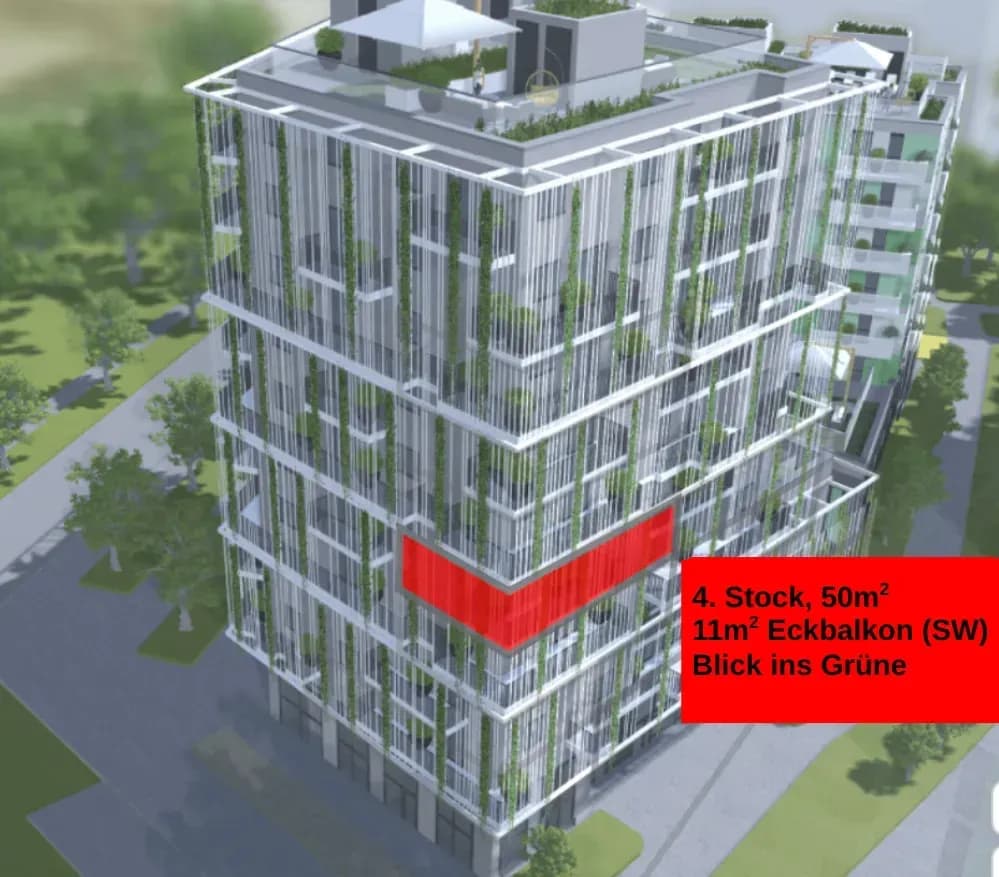 2-Zimmer-Wohnung mieten in Wien – 50 m², € 1.149 – Bild 4 von 10
