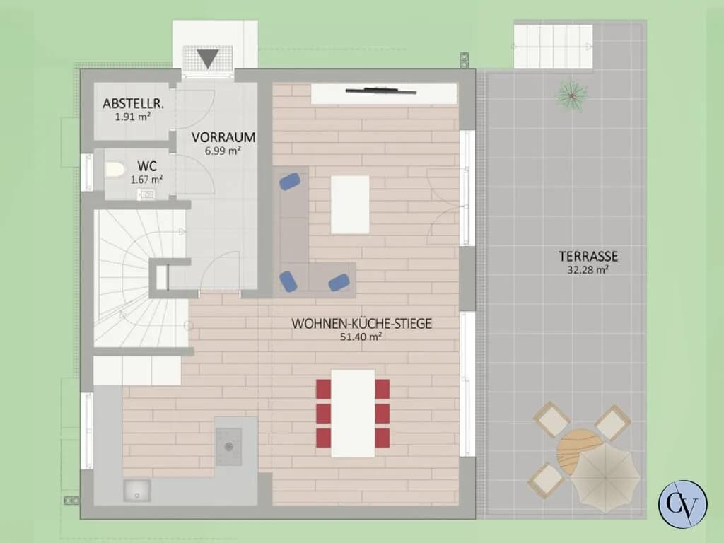 6-Zimmer-Haus kaufen in Tulln – 170,82 m², € 1.319.900 – Bild 5 von 6