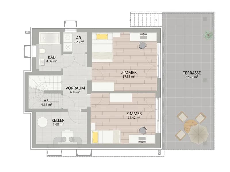 6-Zimmer-Haus kaufen in Tulln – 178,1 m², € 1.399.900 – Bild 4 von 6