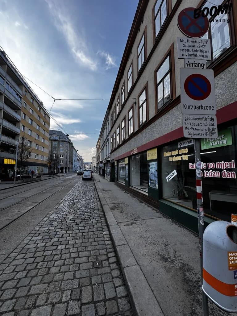 Gewerbeimmobilie mieten in Wien – 550 m², € 4.800