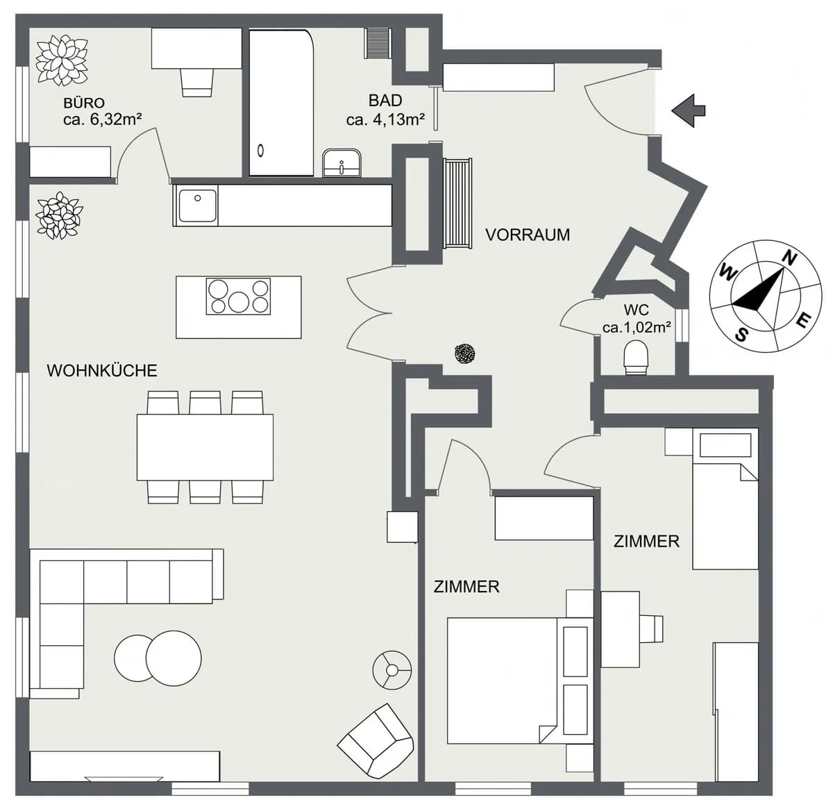 3-Zimmer-Wohnung kaufen in Wien – 92,13 m², € 420.000 – Bild 15 von 15