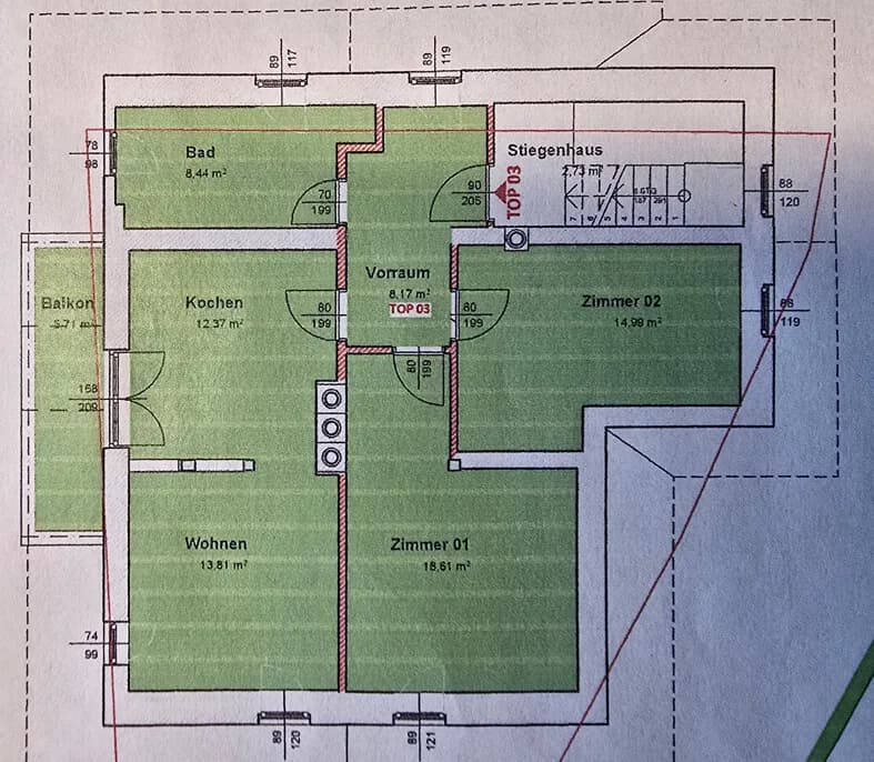 3-Zimmer-Wohnung kaufen in Kitzbühel – 76,39 m², € 444.000 – Bild 15 von 17