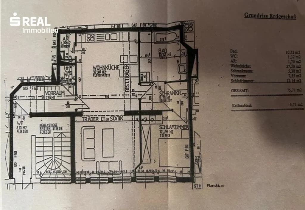 2-Zimmer-Wohnung kaufen in Voitsberg – 76 m², € 89.000 – Bild 11 von 11