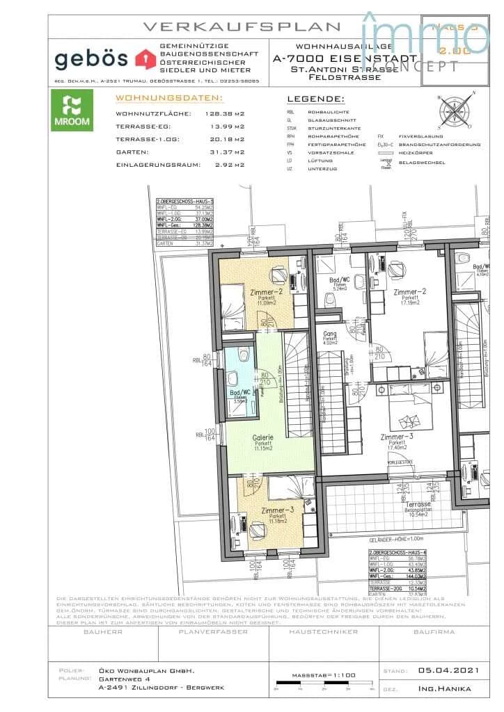 4-Zimmer-Haus mieten in Eisenstadt – 128,38 m², € 1.938 – Bild 16 von 16