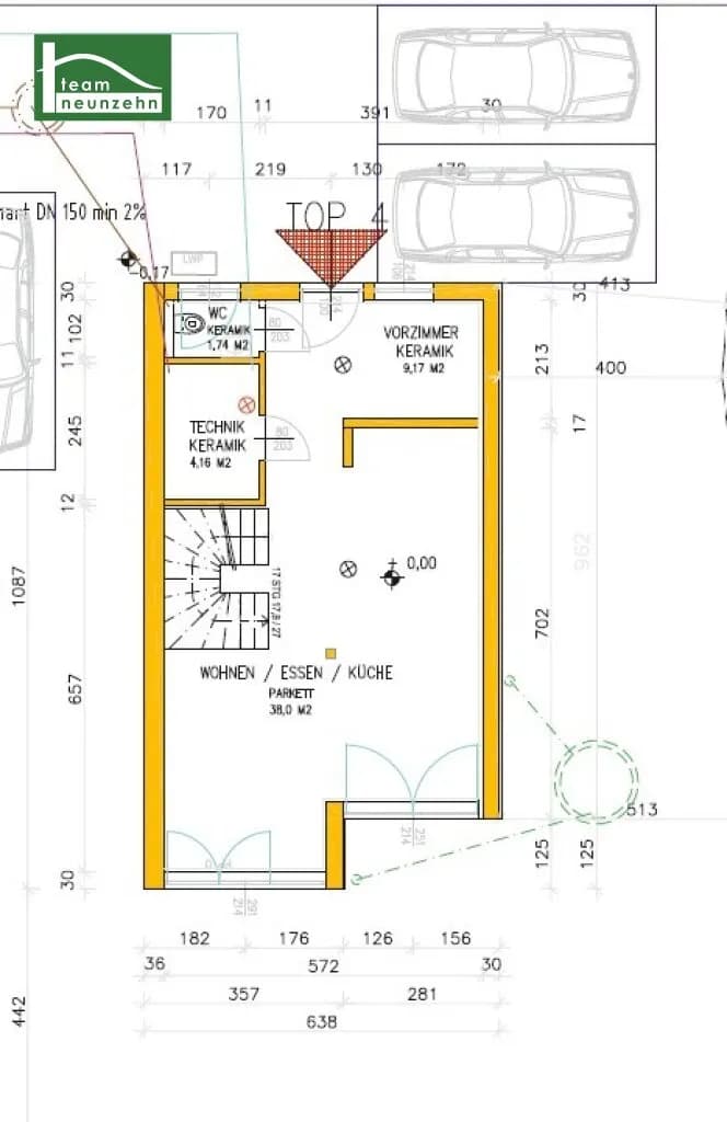 4-Zimmer-Haus kaufen in Korneuburg – 109,32 m², € 349.000 – Bild 21 von 23