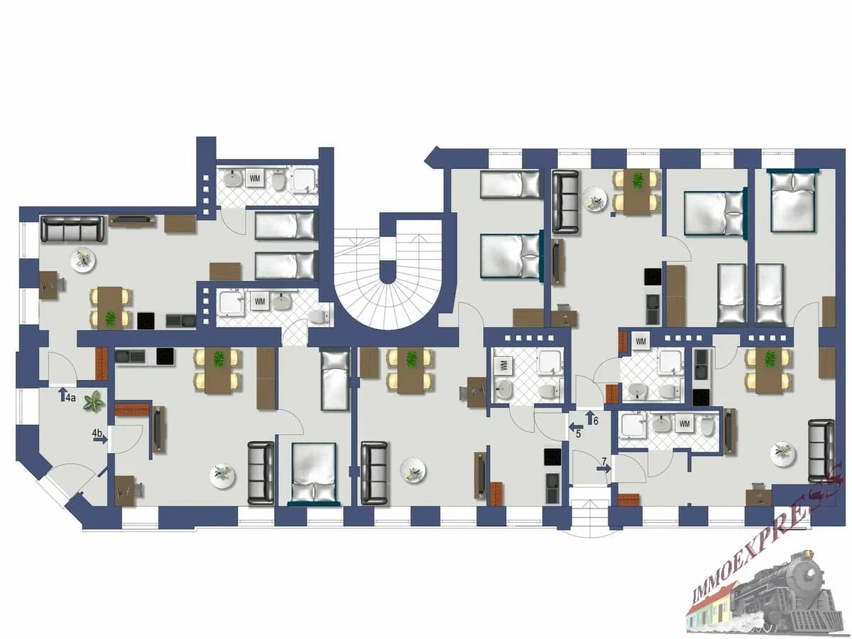 10-Zimmer-Gewerbeimmobilie kaufen in Wien – 210 m², € 1.790.000