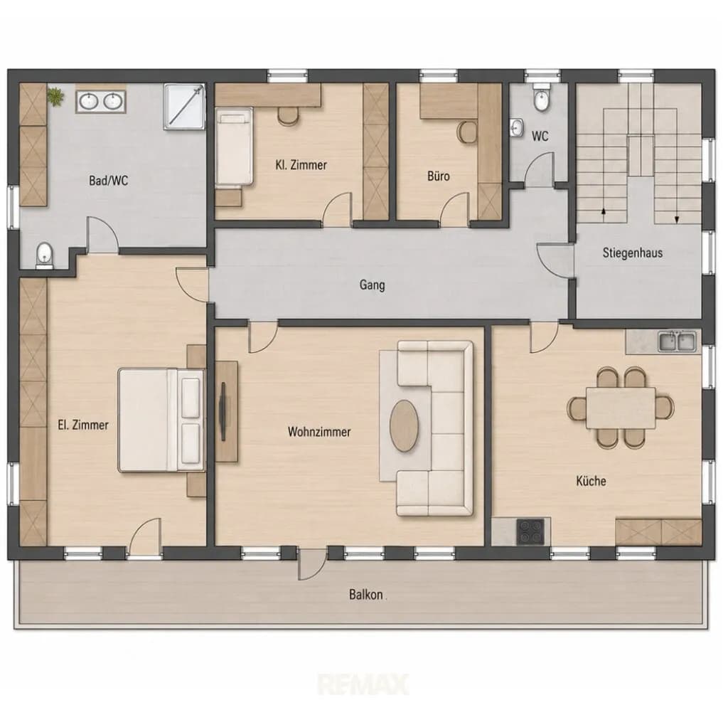 8-Zimmer-Gewerbeimmobilie mieten in Imst – 218 m², € 3.800 – Bild 25 von 26