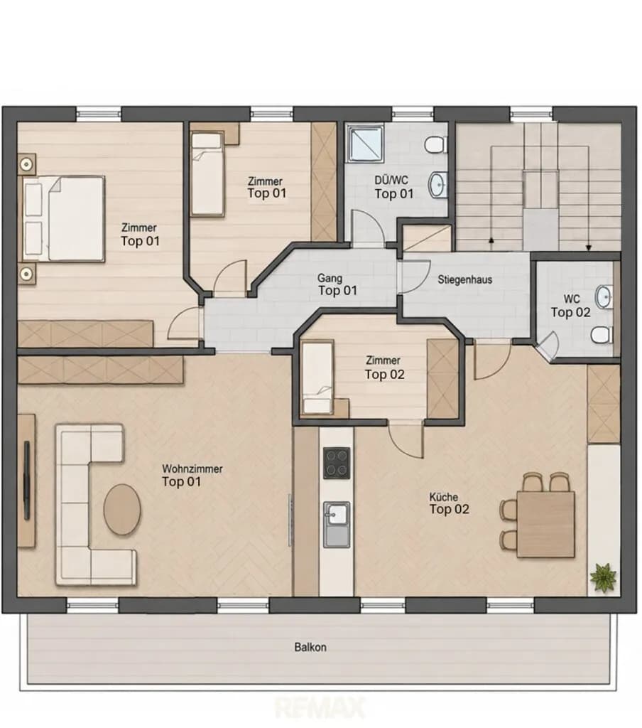 8-Zimmer-Gewerbeimmobilie mieten in Imst – 218 m², € 3.800 – Bild 26 von 26