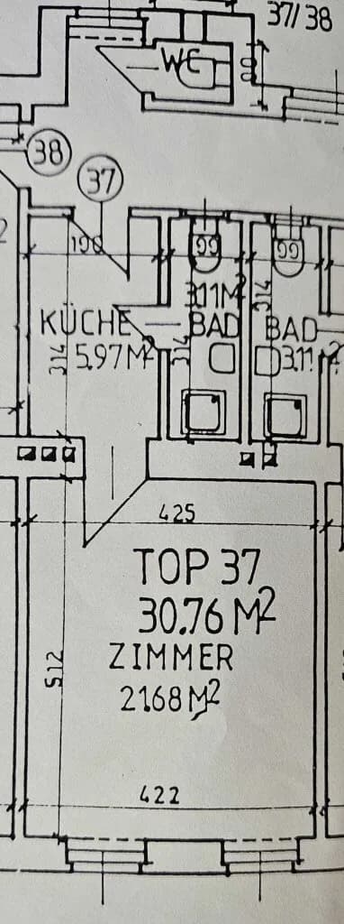 1-Zimmer-Wohnung kaufen in Wien – 30,76 m², € 140.000 – Bild 9 von 9