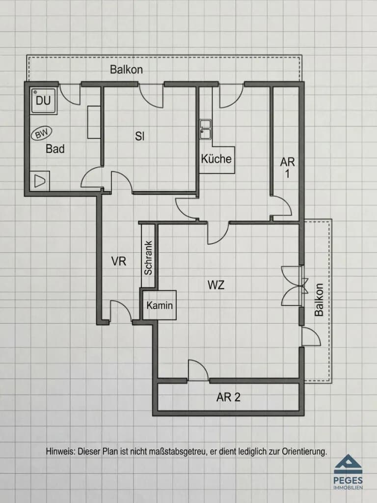 2-Zimmer-Wohnung mieten in Salzburg-Umgebung – 120 m², € 980 – Bild 7 von 7