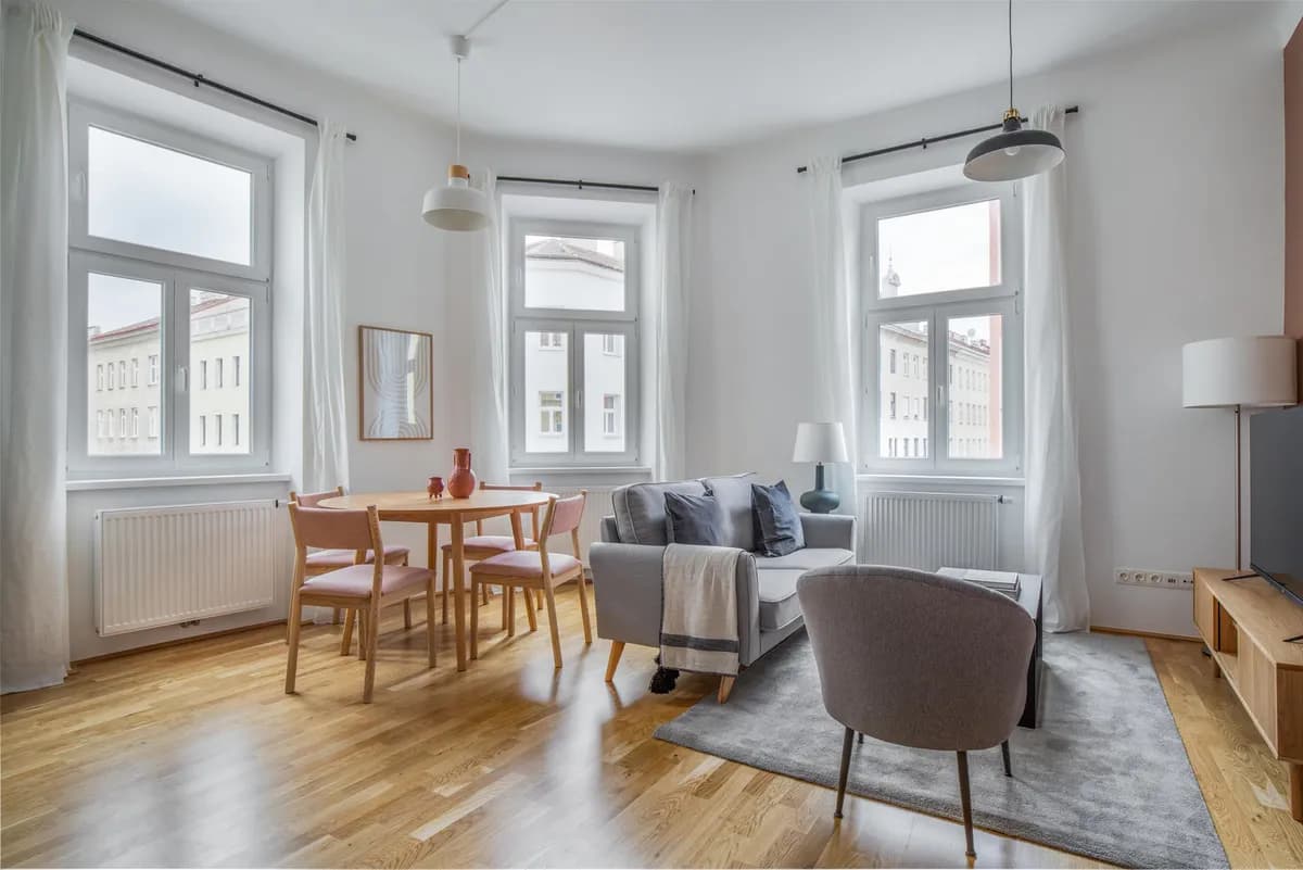 3-Zimmer-Wohnung mieten in Wien – 65 m², € 1.915