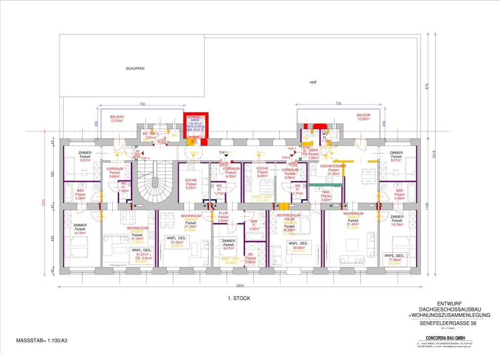 Wohnung kaufen in Wien – 970 m², € 2.048.865 – Bild 10 von 14