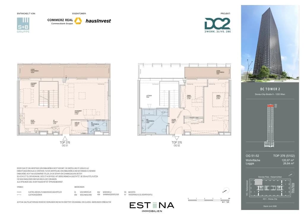 3-Zimmer-Wohnung mieten in Wien – 120,97 m², € 6.000 – Bild 10 von 12