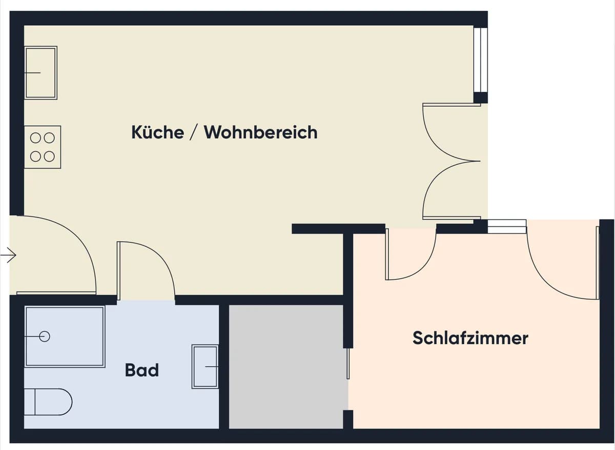 2-Zimmer-Wohnung kaufen in Feldkirch – 40 m², € 319.000 – Bild 11 von 14