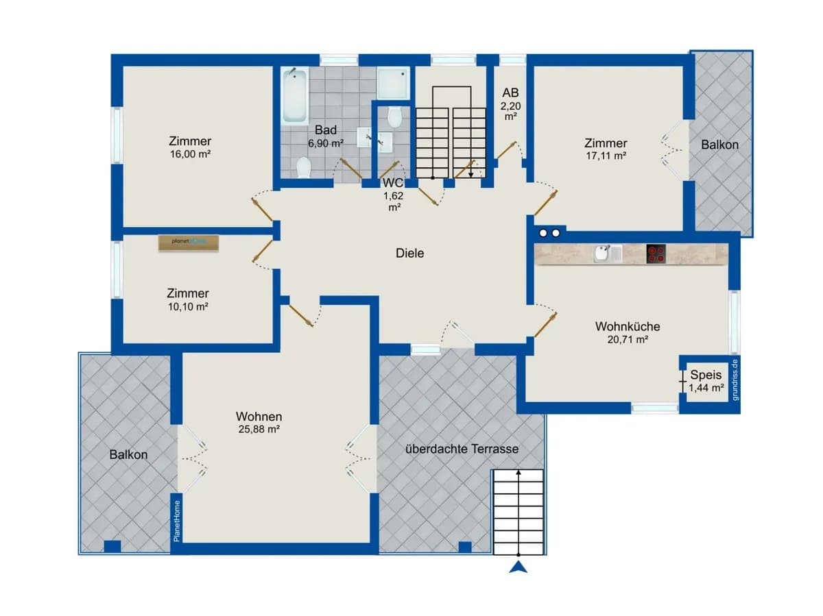 4-Zimmer-Haus kaufen in Oberpullendorf – 127 m², € 295.000 – Bild 12 von 13