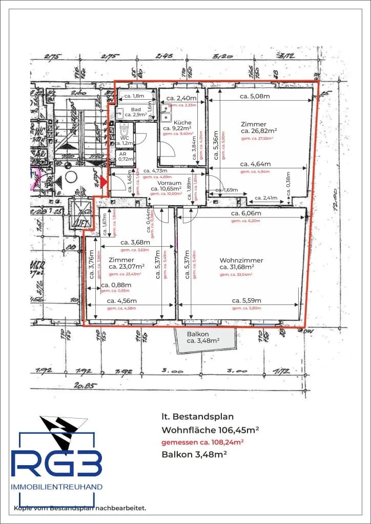 3-Zimmer-Wohnung kaufen in Wien – 106,45 m², € 419.000 – Bild 22 von 22