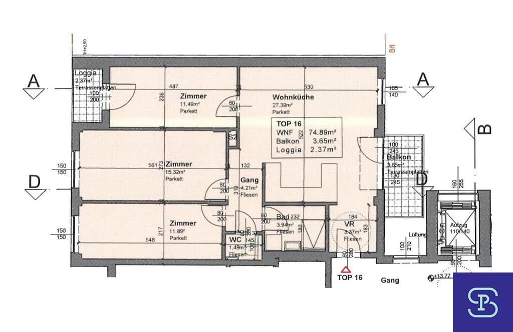 4-Zimmer-Wohnung mieten in Wien – 76,43 m², € 1.585 – Bild 20 von 20