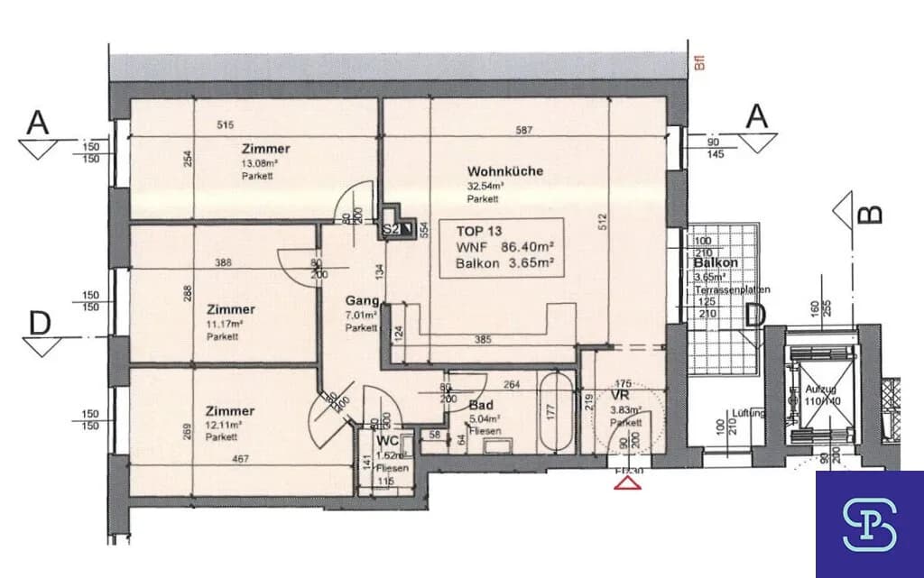 4-Zimmer-Wohnung mieten in Wien – 84,84 m², € 1.759 – Bild 19 von 19
