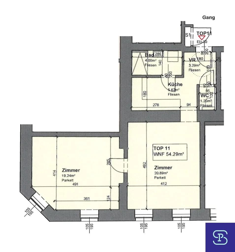 2-Zimmer-Wohnung mieten in Wien – 54,27 m², € 784 – Bild 13 von 13