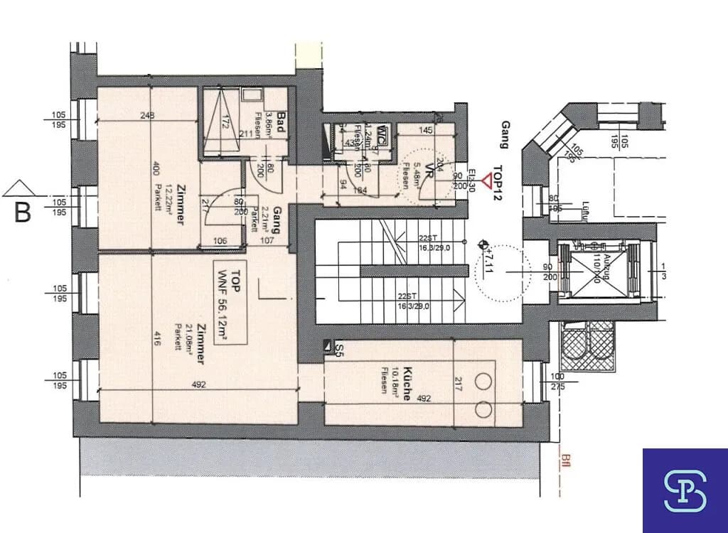 2-Zimmer-Wohnung mieten in Wien – 56,12 m², € 754 – Bild 15 von 15