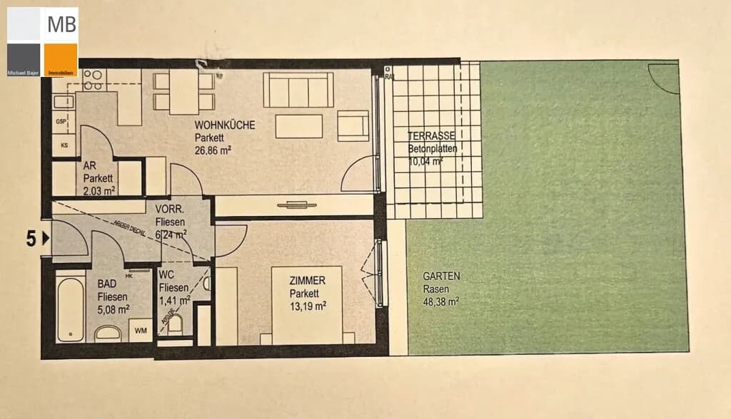 2-Zimmer-Wohnung kaufen in Wien – 55 m², € 290.000 – Bild 27 von 27
