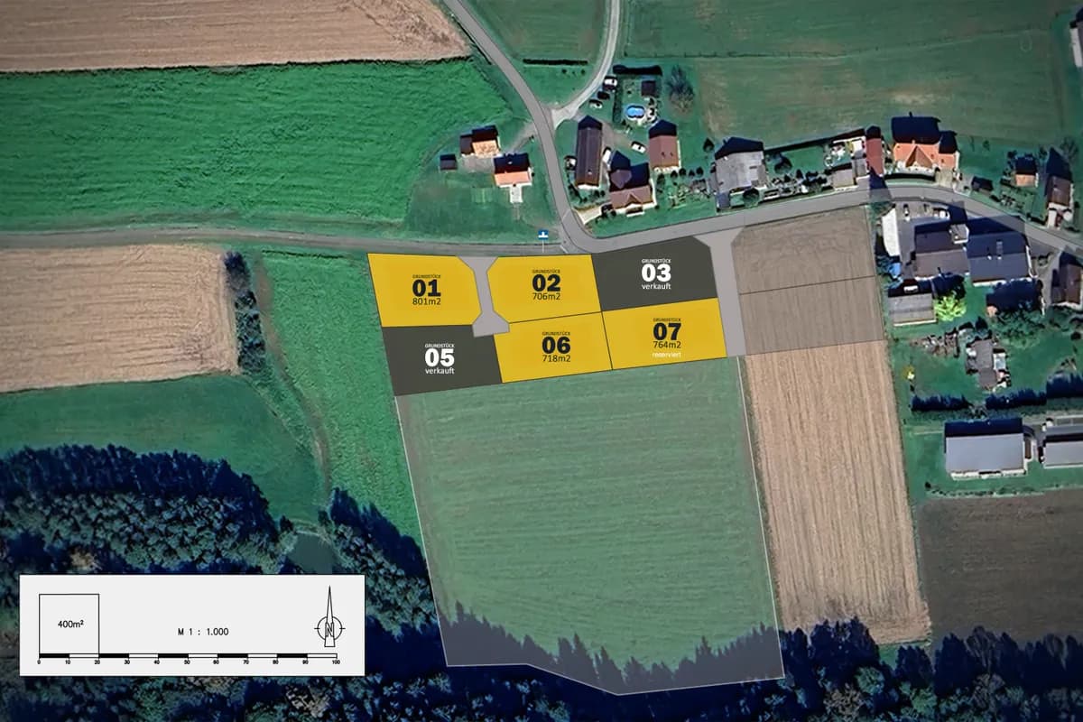 Grundstück kaufen in Südoststeiermark – 801 m², € 67.000 – Bild 2 von 8