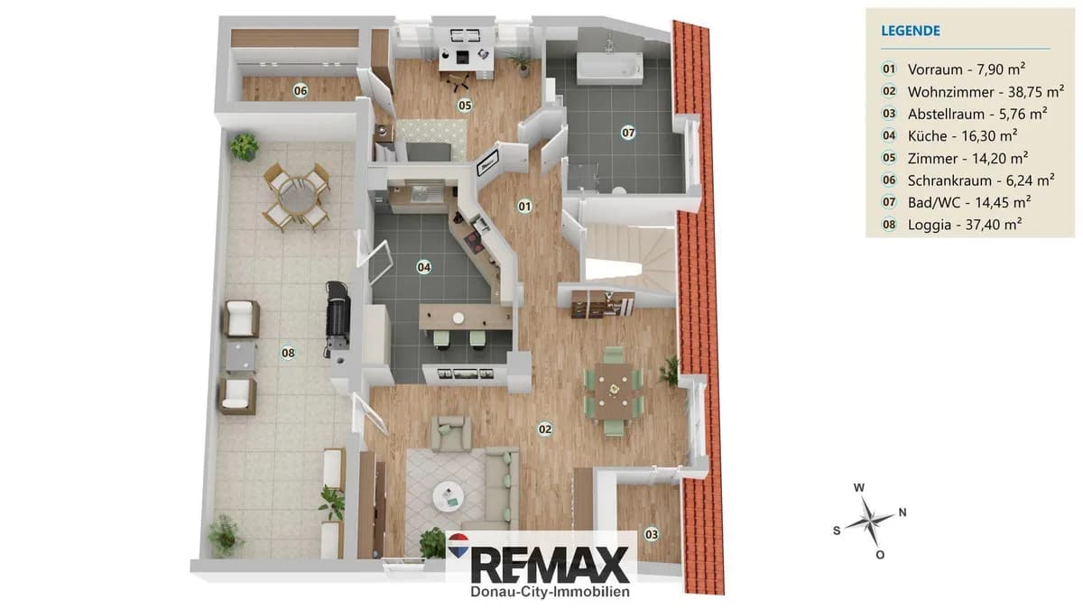 5-Zimmer-Haus kaufen in Korneuburg – 215 m², € 549.000 – Bild 23 von 24
