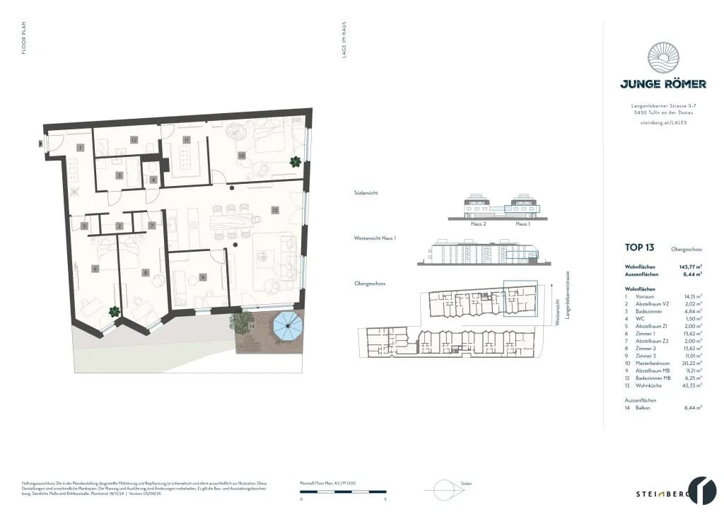 5-Zimmer-Wohnung kaufen in Tulln – 145,98 m² – Bild 12 von 19