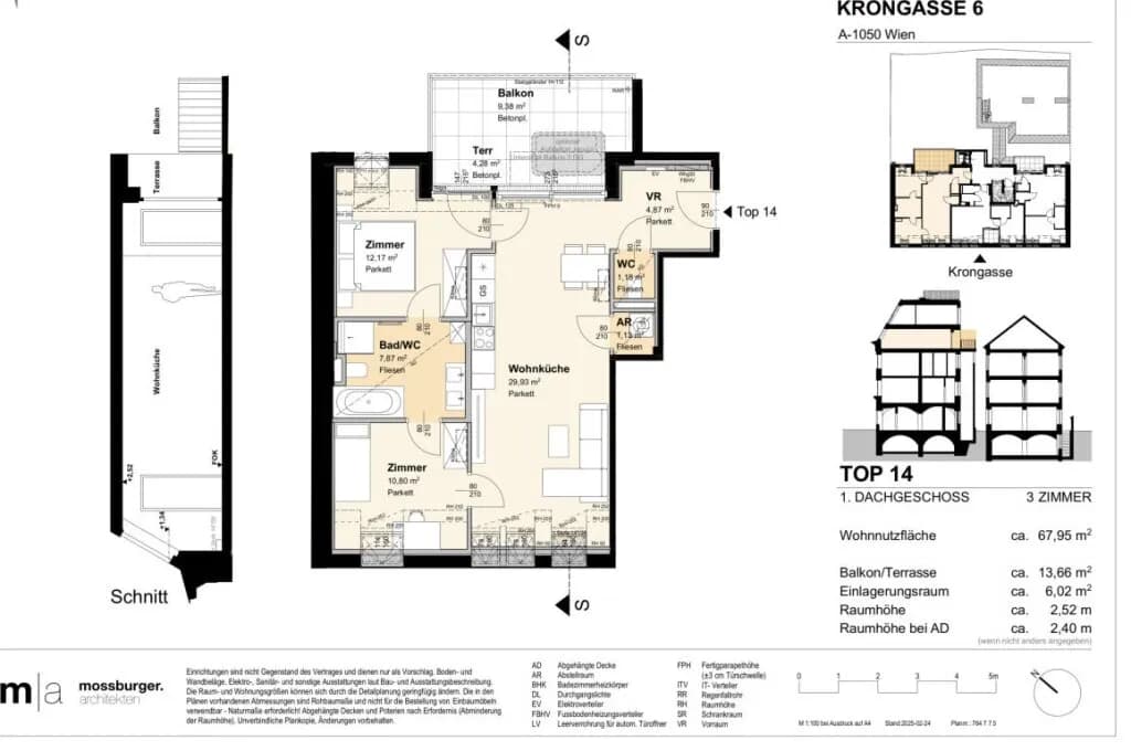 3-Zimmer-Wohnung kaufen in Wien – 68,18 m², € 795.000 – Bild 19 von 19