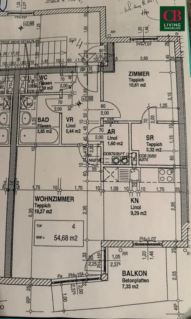 2-Zimmer-Wohnung kaufen in Tulln – 54 m², € 279.000 – Bild 9 von 9