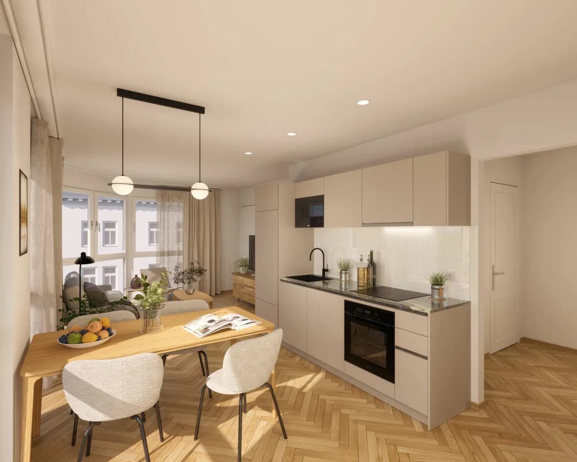 1-Zimmer-Wohnung kaufen in Wien – 35,81 m², € 255.000 – Bild 5 von 8