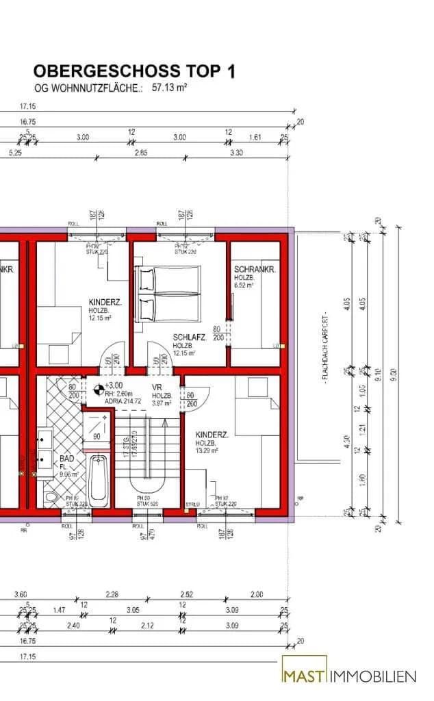 4-Zimmer-Haus kaufen in Mistelbach – 115,92 m², € 625.000 – Bild 26 von 26