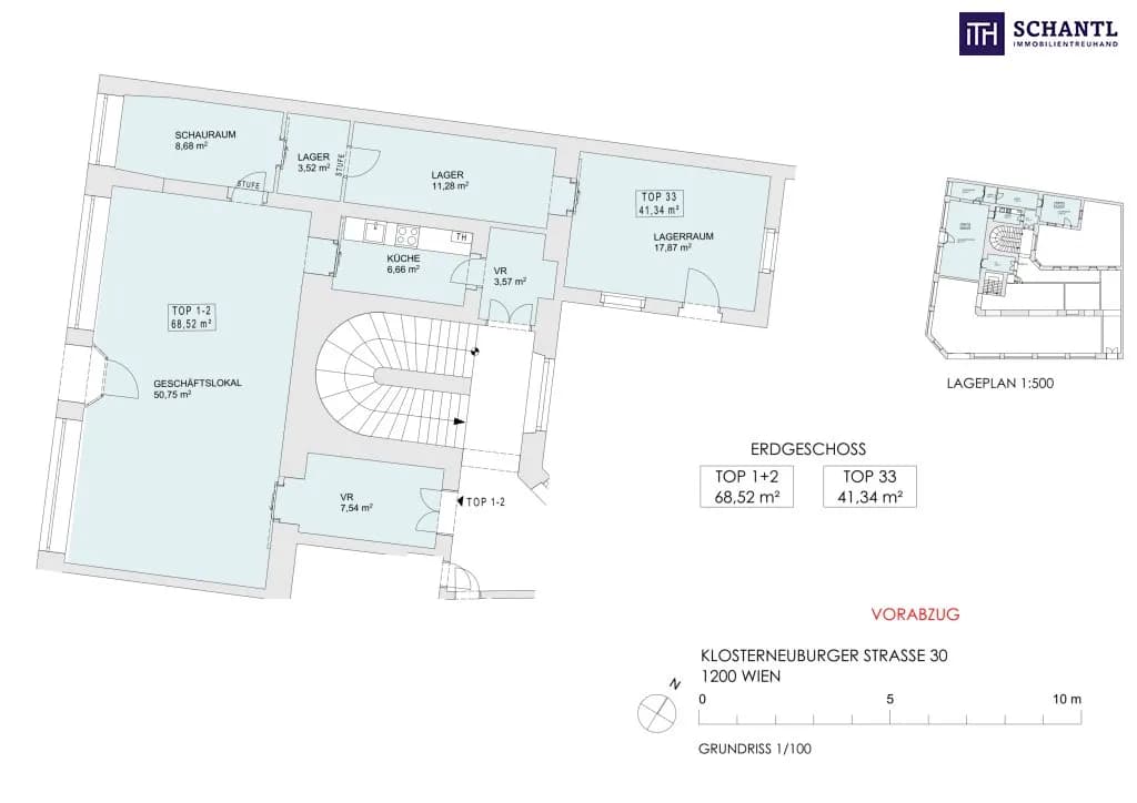 2-Zimmer-Gewerbeimmobilie kaufen in Wien – 110 m², € 333.000 – Bild 6 von 6