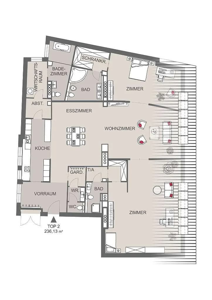 4-Zimmer-Wohnung kaufen in Wien – 236,13 m², € 3.990.000 – Bild 9 von 9