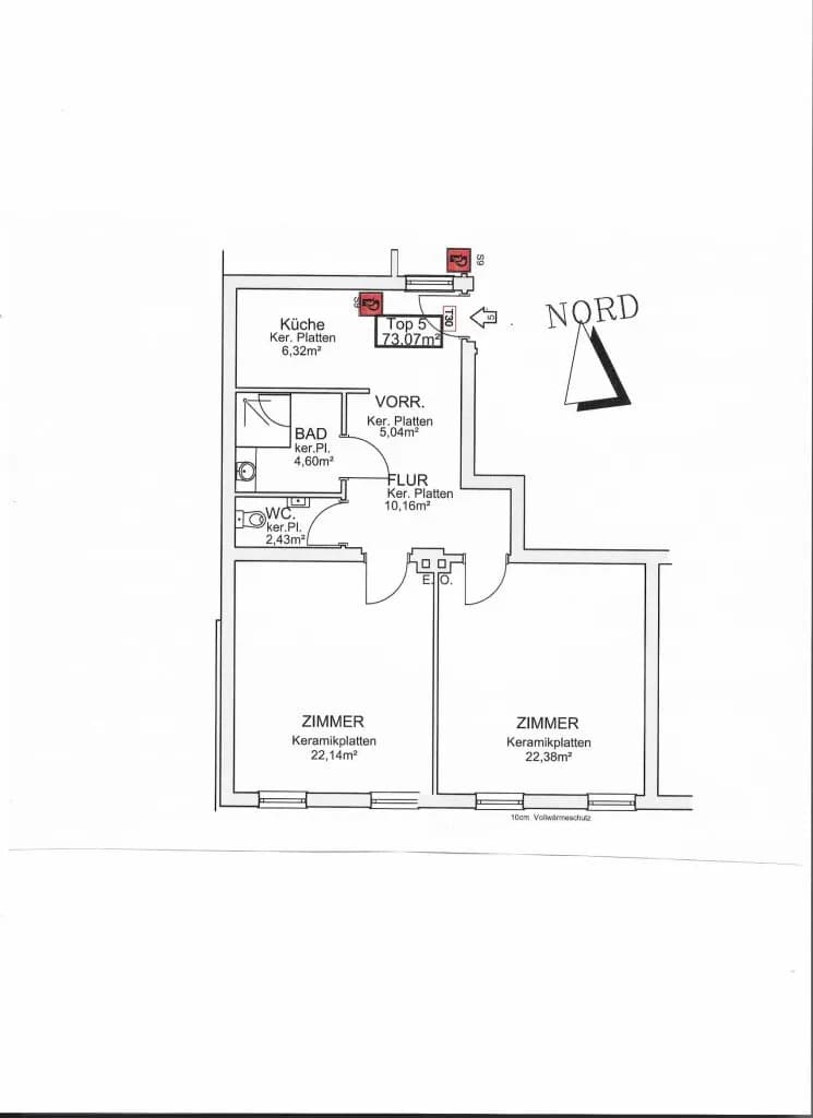 2-Zimmer-Wohnung kaufen in Mödling – 73 m², € 269.000 – Bild 10 von 10