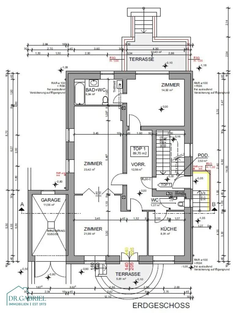 7-Zimmer-Haus mieten in Wien – 269,28 m², € 4.900 – Bild 22 von 25