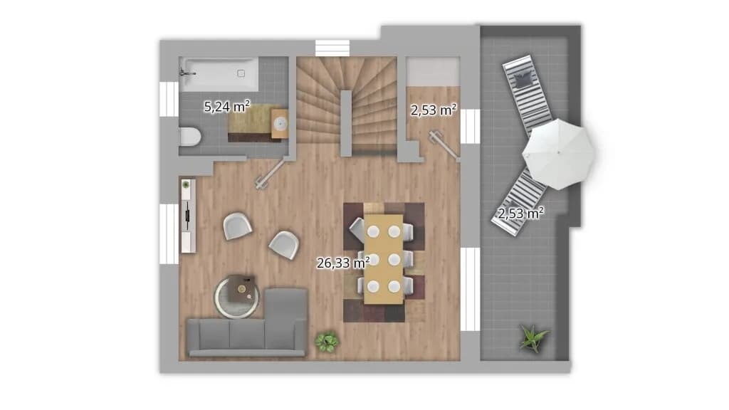 5-Zimmer-Haus kaufen in Tulln – 126,12 m², € 1.159.000 – Bild 23 von 24